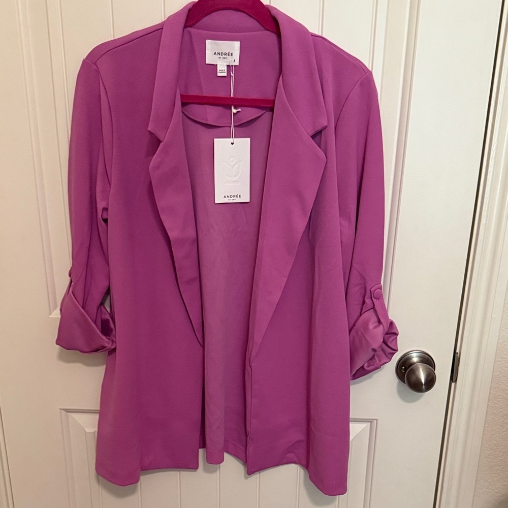 Andree by Unit Women's Orchid Blazer Size Large